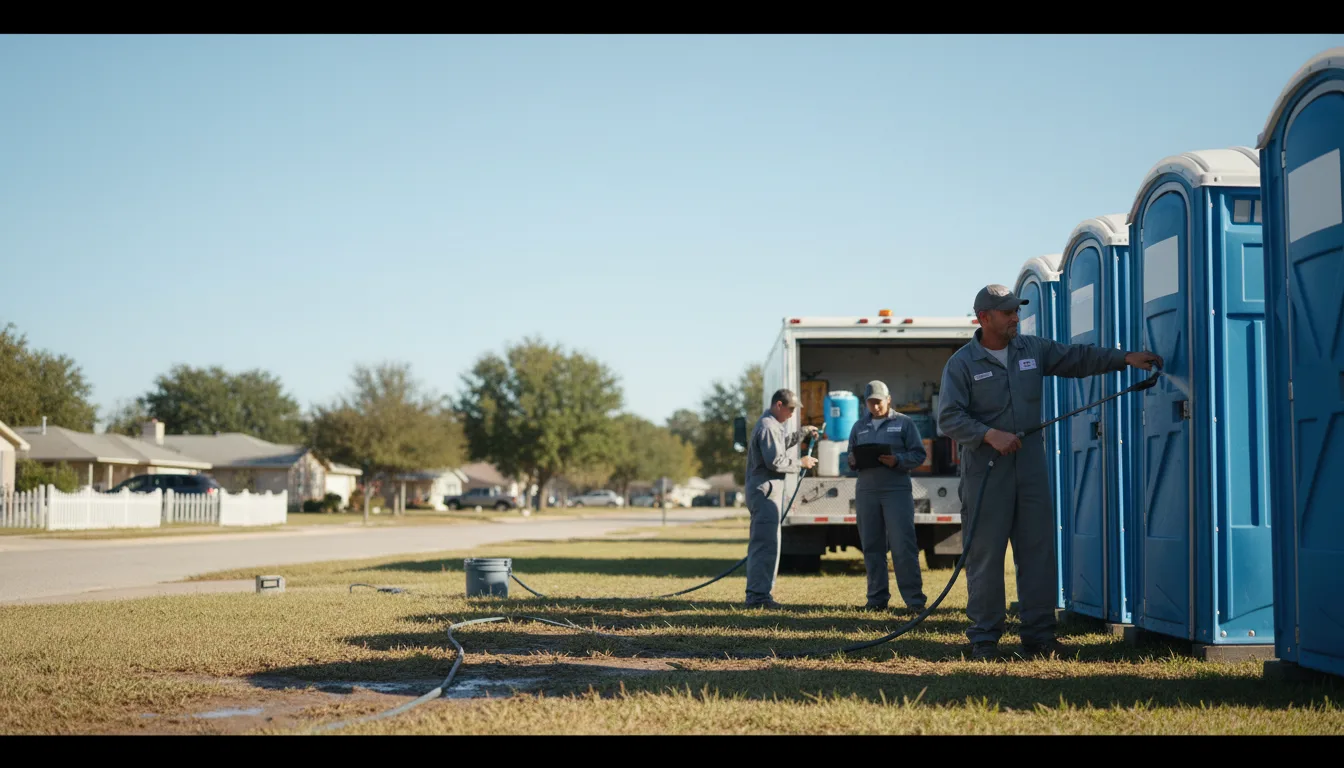 Long-Term Portable Toilet Rental in Stirling City, CA near me